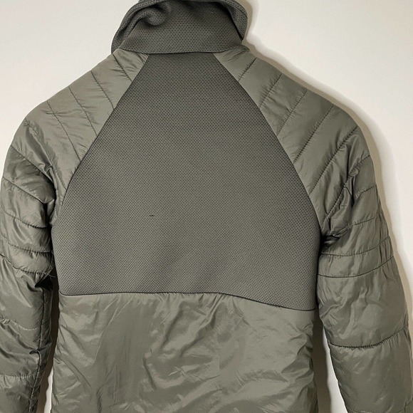 Champion Khaki Green Activewear Zip Jacket Women’s XS - Soft Fleece Upper Lining - Picture 6 of 12